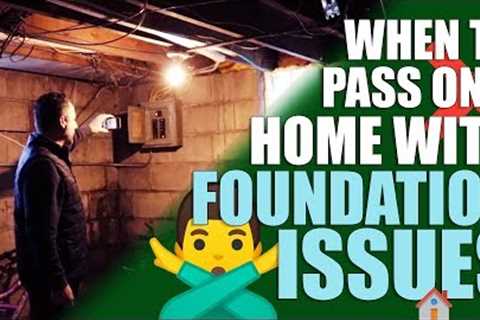 When to Pass on a Home with Foundation issues | Flipping Houses | In The Life 129