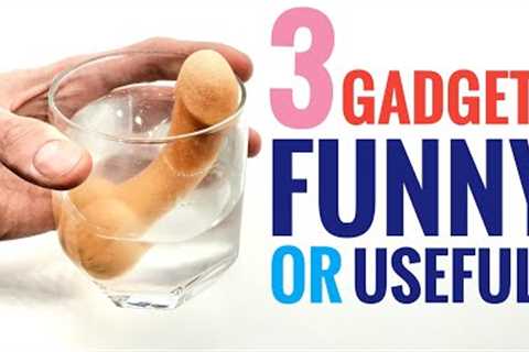 3 Funny &amp; Useful Gadgets - Presents unboxing