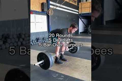 Try this brutal CrossFit workout 🏋️‍♀️