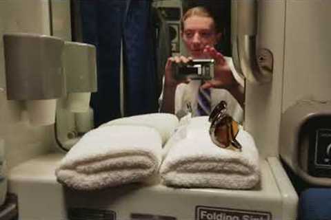 My review of the Amtrak Viewliner Roomette (food was amazing)