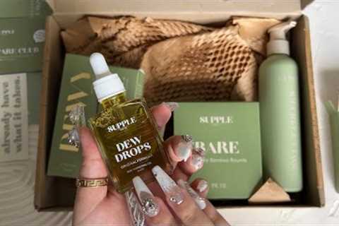 ASMR *no talking* 💫 unboxing, fast tapping, tracing skincare