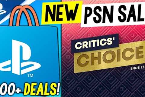 HUGE NEW PSN SALE! PlayStation Critics Choice SALE 1000+ Deals (NEW PlayStation Game Deals 2024)