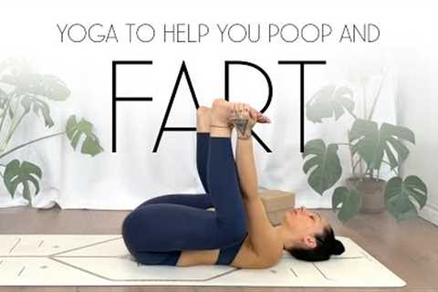10 Min Yoga To Fart and Poop