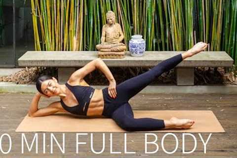 50 MIN FULL BODY WORKOUT || At-Home Pilates