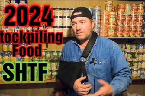 Preppers Stockpiling Food 2024 SHTF