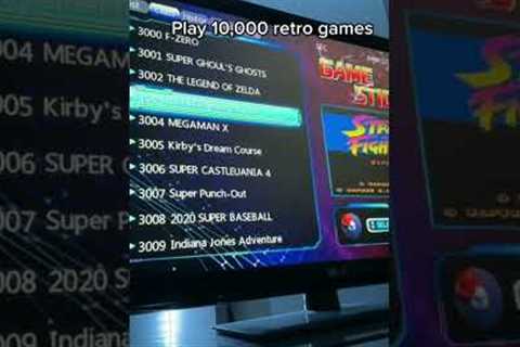 10,000 Classic Games - 4K Retro Gaming Stick - Emulate Old Consoles &amp; Games - Retro Game Console