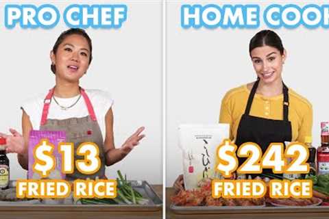 $242 vs $13 Fried Rice: Pro Chef &amp; Home Cook Swap Ingredients | Epicurious