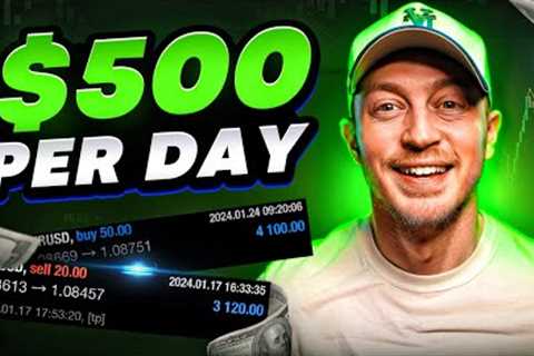Easy 5 STEP Forex Trading Strategy for $500 a DAY