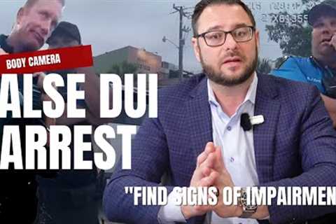 Florida DUI Lawyer Exposes False DUI Arrest