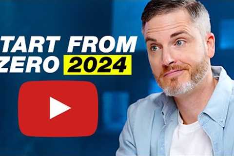 How To START a YouTube Channel In 2024: Beginners Guide to Growing from ZERO Subscribers
