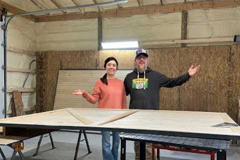 I Hope THIS Works! Building the BIGGEST BARN DOORS! (12 Feet By 10 Feet)
