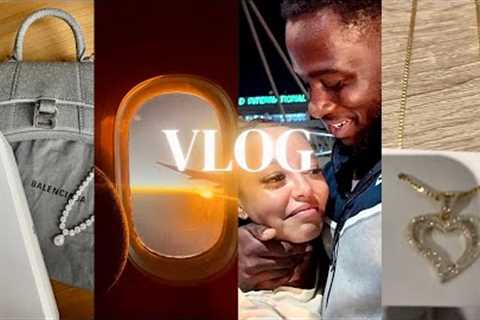 VLOG | leaving Lagos + luxury gift unboxing
