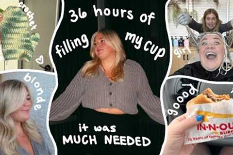 A DAY OF FILLING MY OWN CUP *new hobbies, making friends, hair refresh, good food &amp; more*