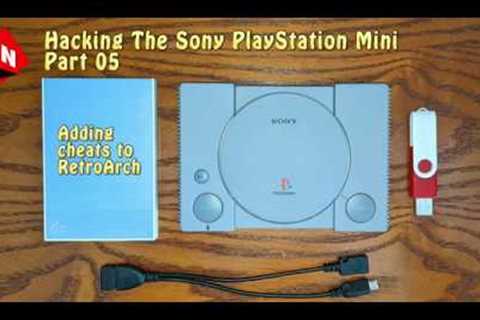 Hacking The Sony PlayStation Mini - Part 05 (Adding Cheats To RetroArch)
