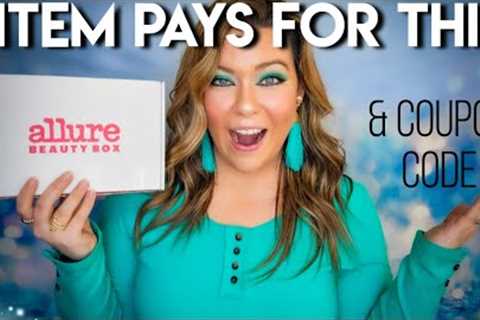 Allure Beauty Box February 2024 Unboxing + Coupon Code | LOVE LOVE LOVE THIS ONE!!