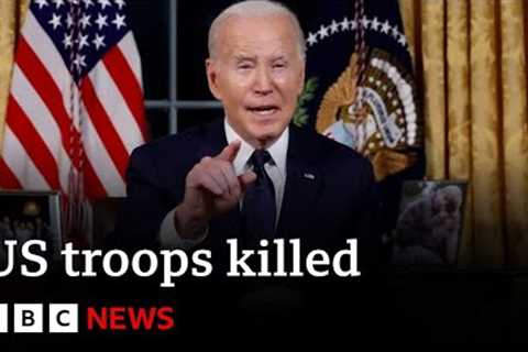 US says “we do not want war with Iran” after troops killed | BBC News