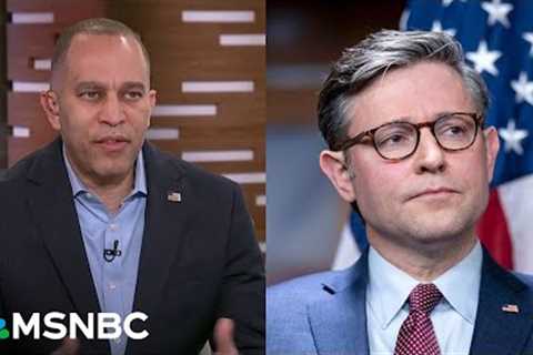 ‘Chaos’ ‘Dysfunction’ ‘Extremism’: Jeffries hammers ‘do-nothing’ GOP Congress