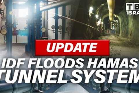 BREAKING: IDF FLOODS Hamas Terror Tunnels With Atlantis BATTLE STRATEGY Tech | TBN Israel