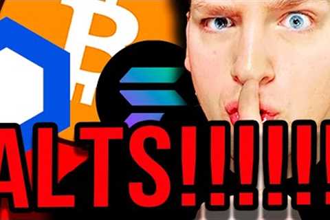 CHAINLINK STARTS RIPPING HARD!!! (these altcoins will follow...)