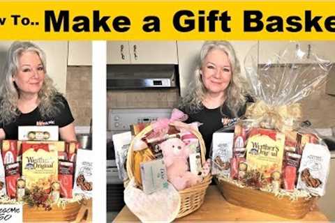 How to Make Gift Baskets for Christmas, Baby, Birthday &amp; other Gifts, Men &amp; Women Crafts..