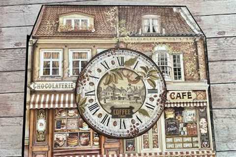 STAMPERIA COFFEE AND CHOCOLATE ALBUM SHARE | SHELLIE GEIGLE | JS HOBBIES AND CRAFTS