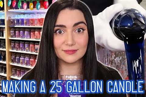 I Melted Every Yankee Candle Together Into A Giant Candle