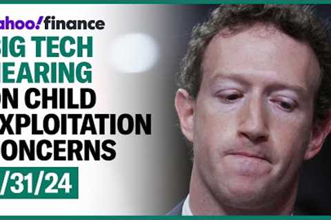 Social Media CEOS grilled on Capitol Hill on child safety concerns