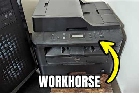 DELL MFP E514DW Monochrome Laser Printer - Quick Review (5 Year Review)