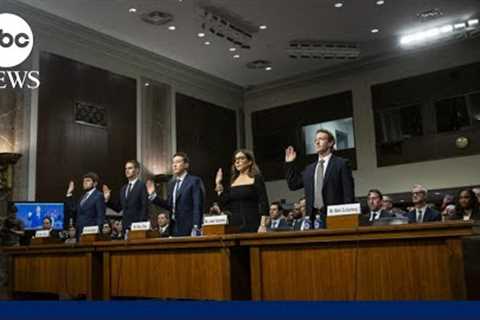 Social media execs grilled on Capitol Hill