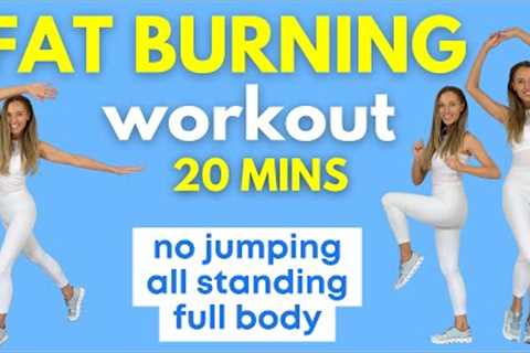20  Minute Full Body Workout - No Jumping with Weight Loss Exercise