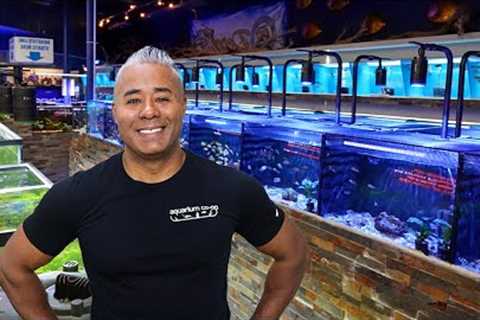 I Visited a 10,000 sq-ft Fish Store with Exotic Fish and Reptiles