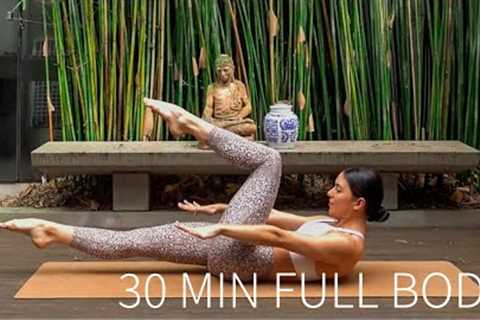 30 MIN FULL BODY WORKOUT | At-Home Pilates