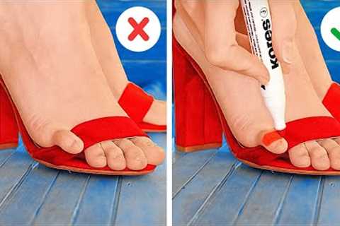 Footwear Magic: Unveiling Incredible Hacks to Spoil Your Soles 👠✨
