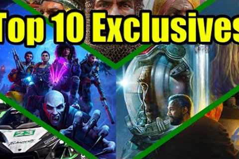 Top 10 Best Xbox Series X Exclusive Games to Play 2023