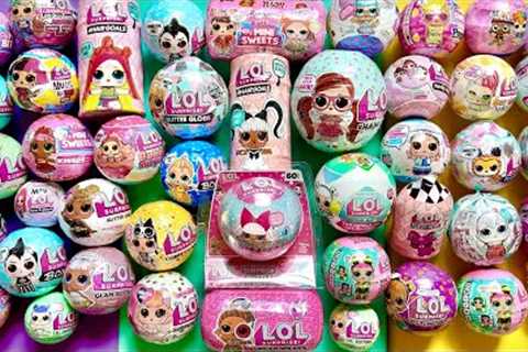 Unboxing 45 LOL SURPRISE DOLLS | MEGA MYSTERY TOYS UNBOXING ASMR NO talking video