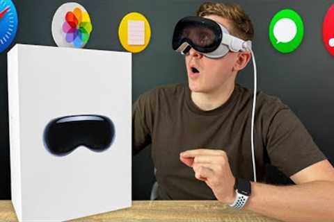Apple Vision Pro Unboxing and First Impressions!