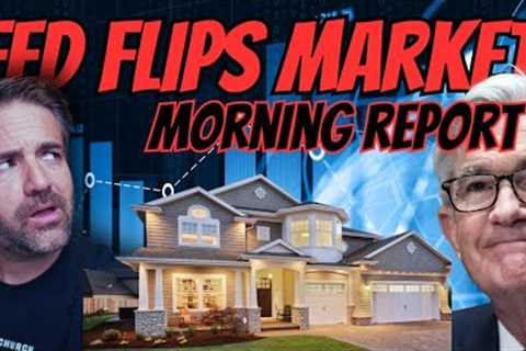 FED FLIPS MARKETS Mortgage Rates Plummet | Housing Market Update