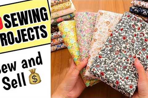 10 SEWING PROJECTS for Make AND SELL In 10 Minutes