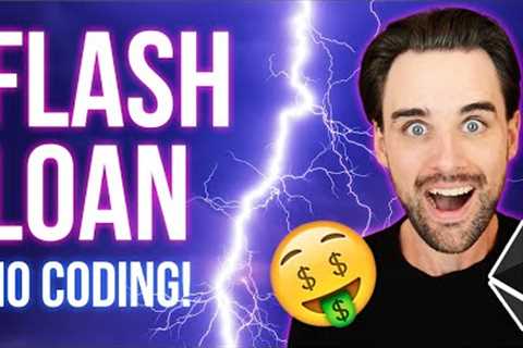 Flash loans with ZERO coding!
