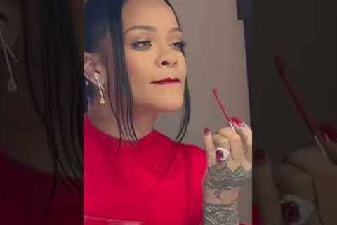 A lil behind the scenes throwback to @rihanna OTW to her iconic #HalftimeShow slayyy ❤️‍🔥 #rihanna