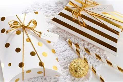 Gift Wrap DIY | Pillow box | Origame Gift Box handmaid |  5 minute crafts
