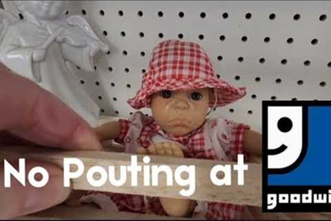No Pouting at Goodwill -Shop Along With Me - Goodwill Thrift Store