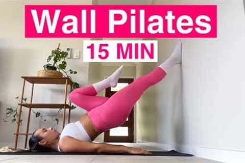 WALL PILATES BEGINNER WORKOUT | 28 Day Wall Pilates Challenge / Day 1