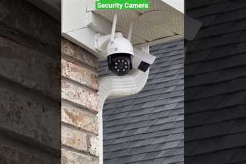 AOSU 2K Security Cameras Outdoor/Home 24/7 Constant Recording, Motion Tracking