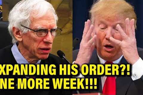 Judge Ready to DROP HAMMER even HARDER on Trump with Small Delay