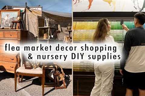 flea market decor shopping &amp; gathering DIY supplies | XO, MaCenna Vlogs