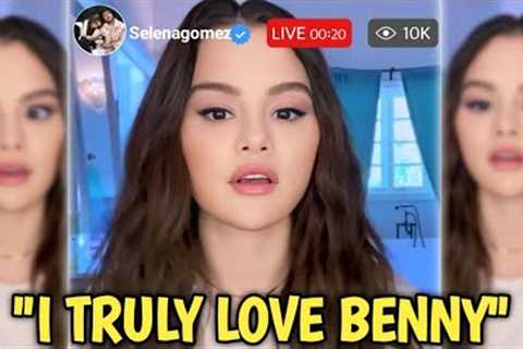 He didn't F0RCE me. Selena Gomez RELEASED a MIND BLOWING speech concerning dating Benny Blanco.