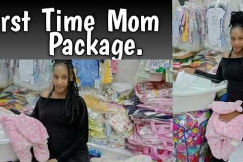 FIRST TIME BABY SHOPPING AT NAIROBI CBD &amp; unpacking //affordable baby stuffs