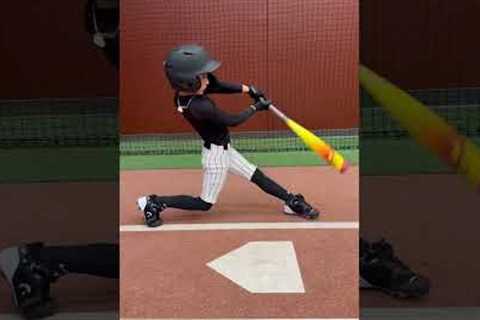D-bat batting cage routine #baseball #baseballlove #baseballbatting #basebroz #giannimolfese