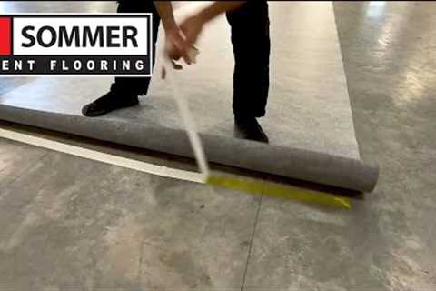 How to install carpet with double sided tape | Sommer Event Flooring